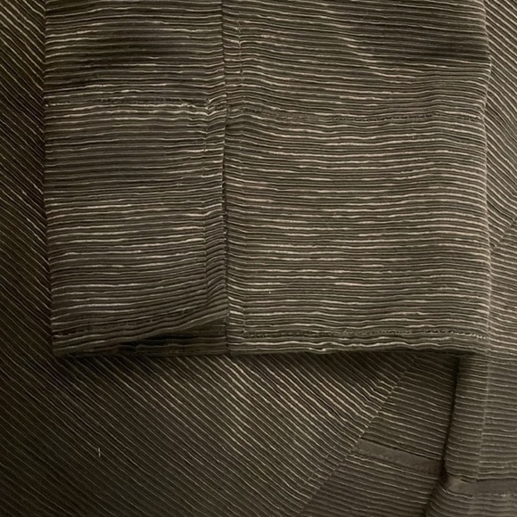 Eileen Fisher Blazer Jacket Open Front Ottoman Black Medium - Picture 8 of 9